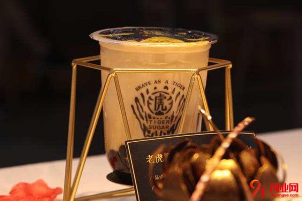 港座老虎黑糖奶茶好不好?生意火爆程度證明一切