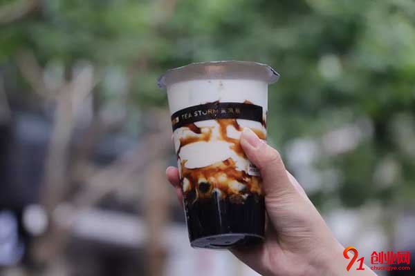 茶風暴奶茶加盟費需要多少錢?人氣項目開店輕易賺