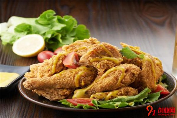 德大炸雞加盟店，生意火爆人氣爆棚