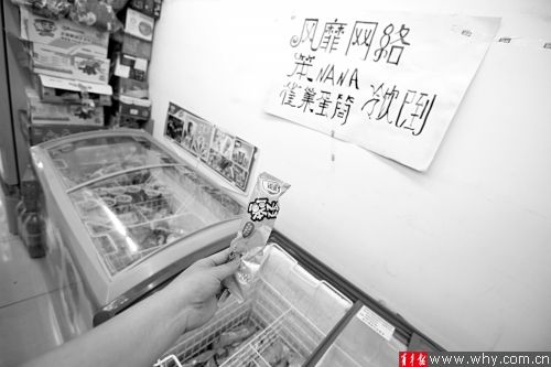 “笨NANA”在上海出售地點少，價格也差別很大。本報記者 賀佳穎 攝