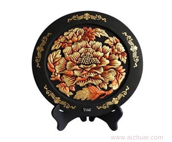 金烏碳雕藝術品